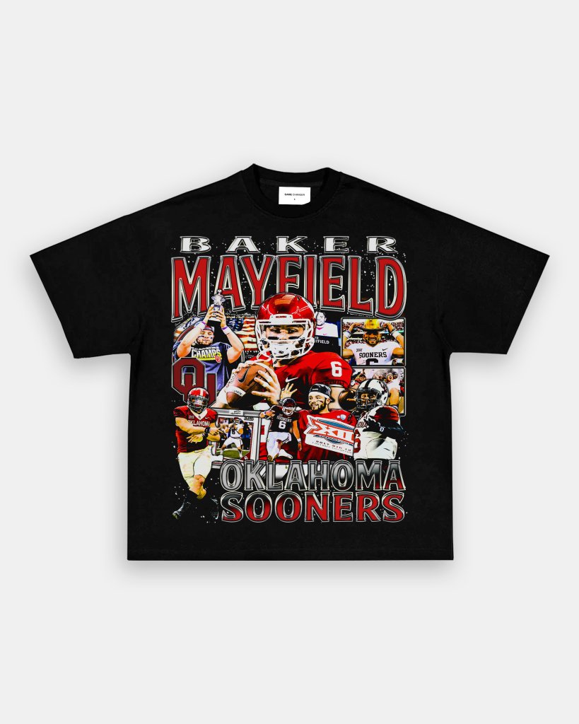 BAKER MAYFIELD - OKLAHOMA TEE - WINS™ GAME CHANGERS TEE - WINS LA