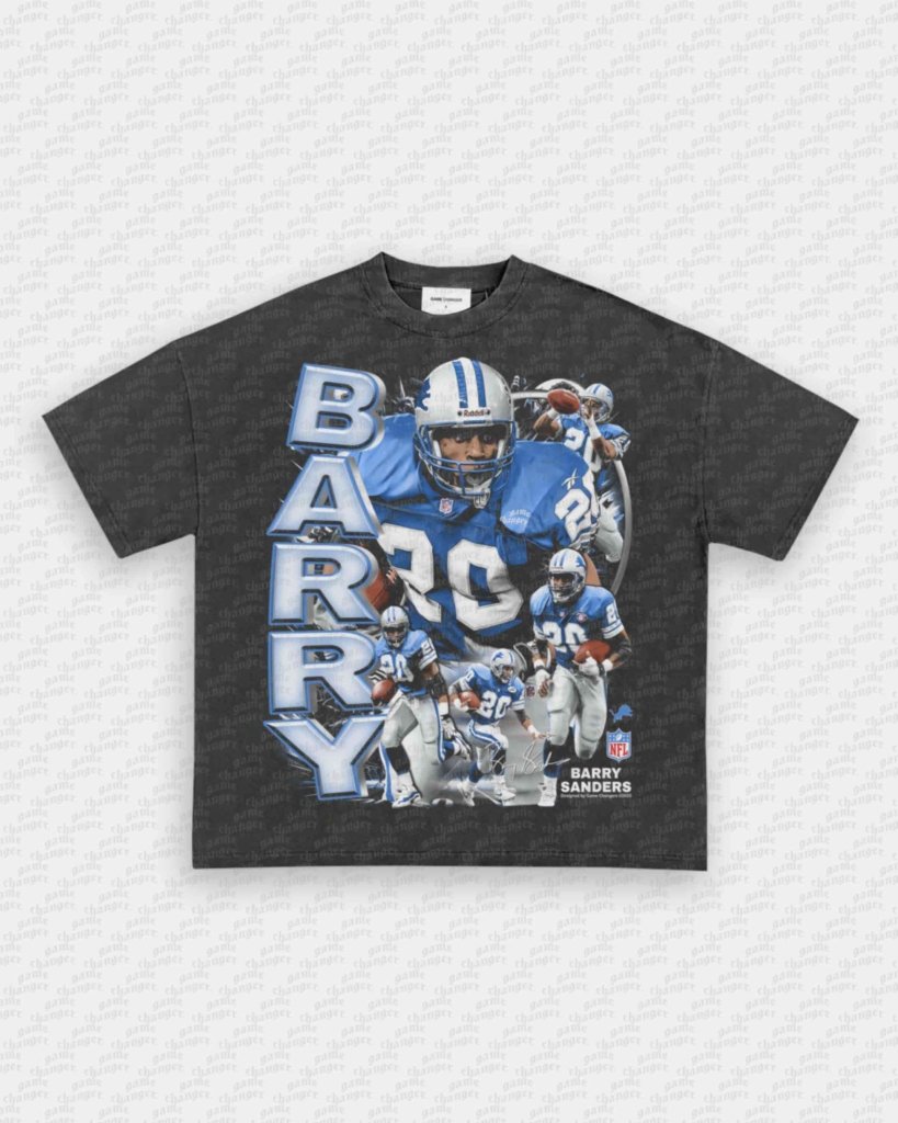 BARRY SANDERS V2 TEE - WINS™ GAME CHANGERS TEE - WINS LA