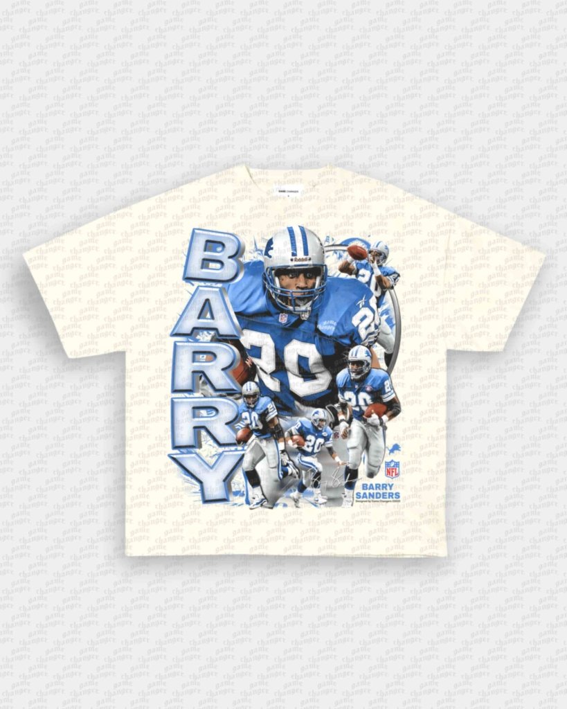 BARRY SANDERS V2 TEE - WINS™ GAME CHANGERS TEE - WINS LA