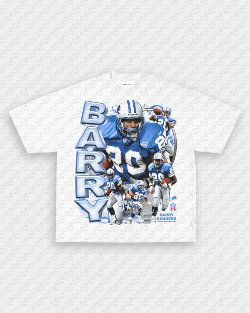 BARRY SANDERS V2 TEE - WINS™ GAME CHANGERS TEE - WINS LA