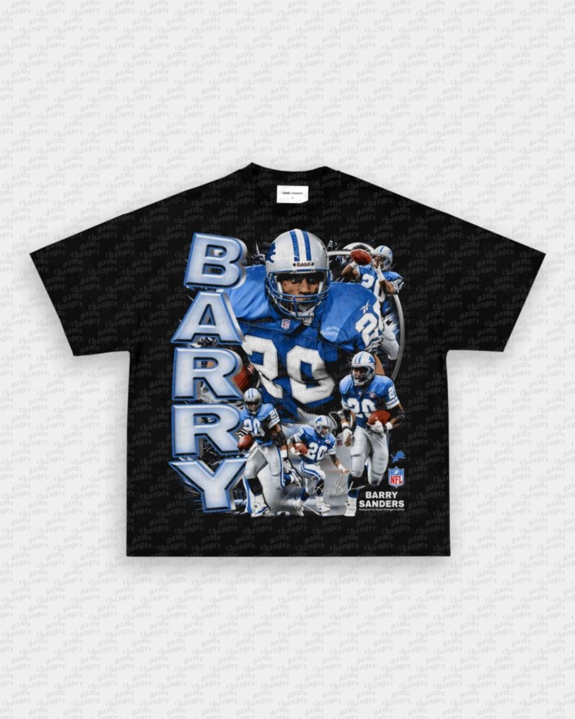 BARRY SANDERS V2 TEE - WINS™ GAME CHANGERS TEE - WINS LA