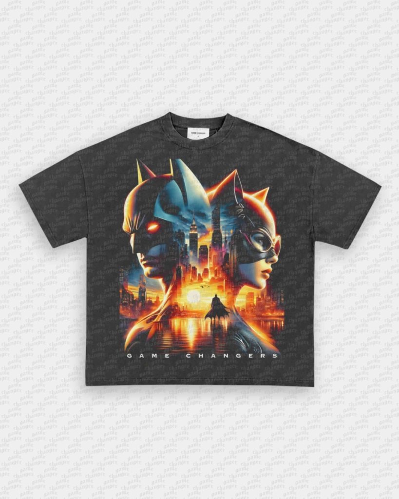 BATMAN AND CATWOMAN TEE - WINS™ GAME CHANGERS TEE - WINS LA