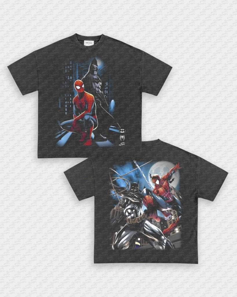 BATMAN VS SPIDER - MAN TEE - [DS] - WINS™ GAME CHANGERS TEE - WINS LA