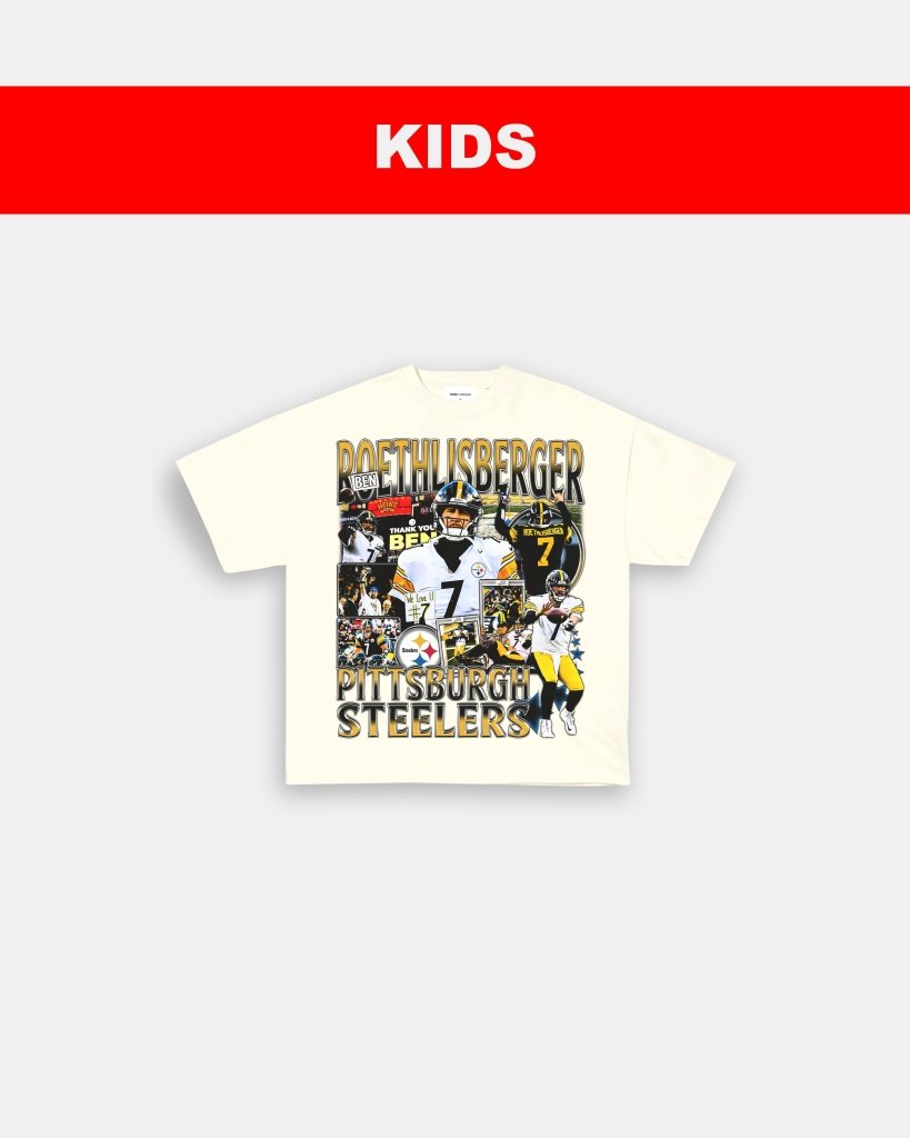 BEN ROETHLISBERGER - KIDS TEE - WINS™ GAME CHANGERS TEE - WINS LA