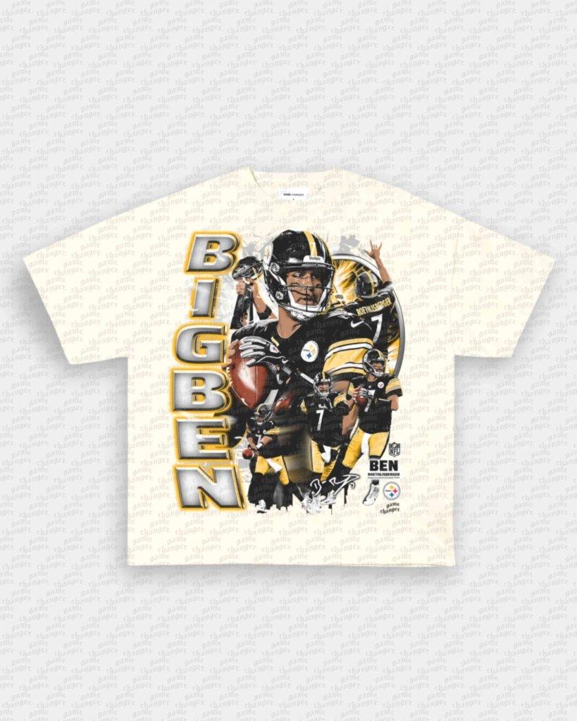 BEN ROETHLISBERGER V2 TEE - WINS™ GAME CHANGERS TEE - WINS LA