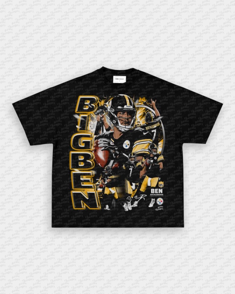 BEN ROETHLISBERGER V2 TEE - WINS™ GAME CHANGERS TEE - WINS LA
