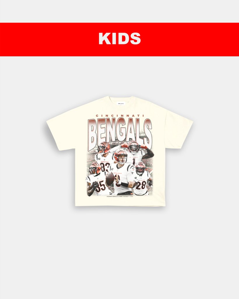 BENGALS - KIDS TEE - WINS™ GAME CHANGERS TEE - WINS LA