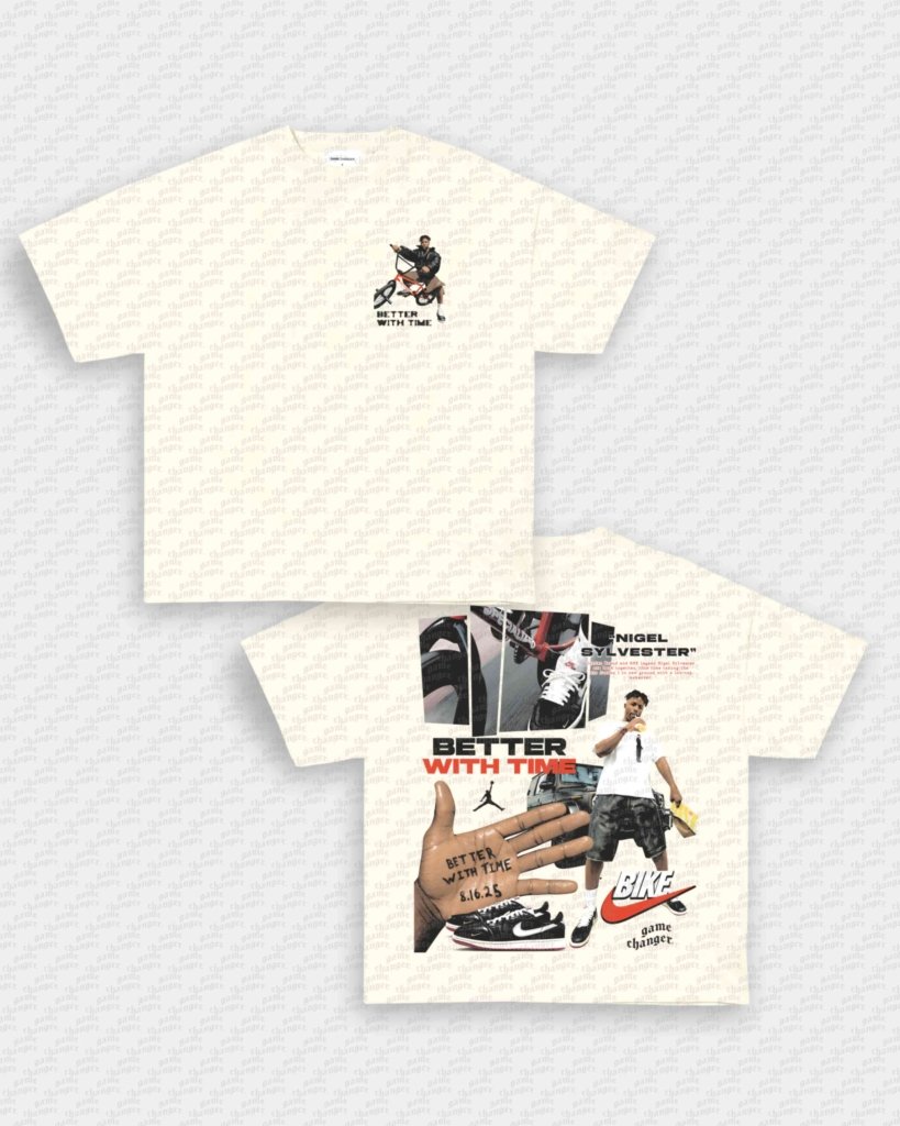 BETTER WITH TIME TEE - [DS] - WINS™ GAME CHANGERS TEE - WINS LA