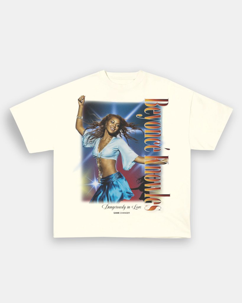 BEYONCE VINTAGE TEE - [080] - WINS™ GAME CHANGERS TEE - WINS LA