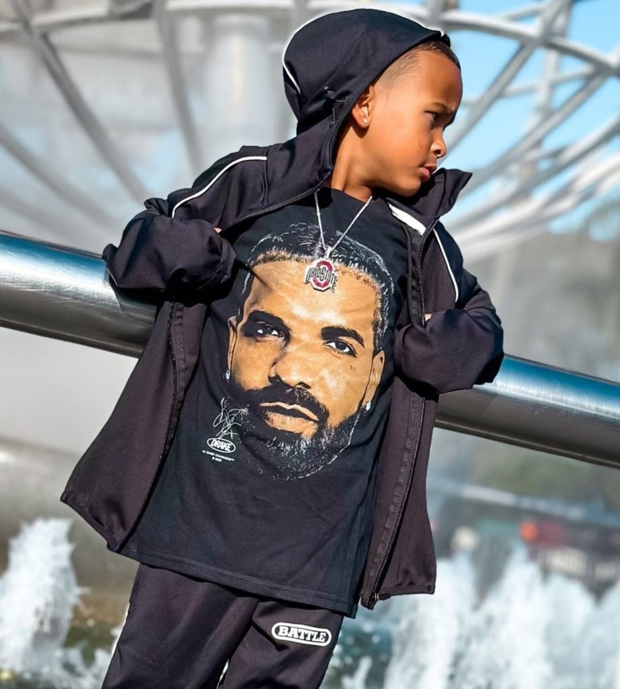 BIG FACE DRAKE - KIDS TEE - WINS™ GAME CHANGERS TEE - WINS LA