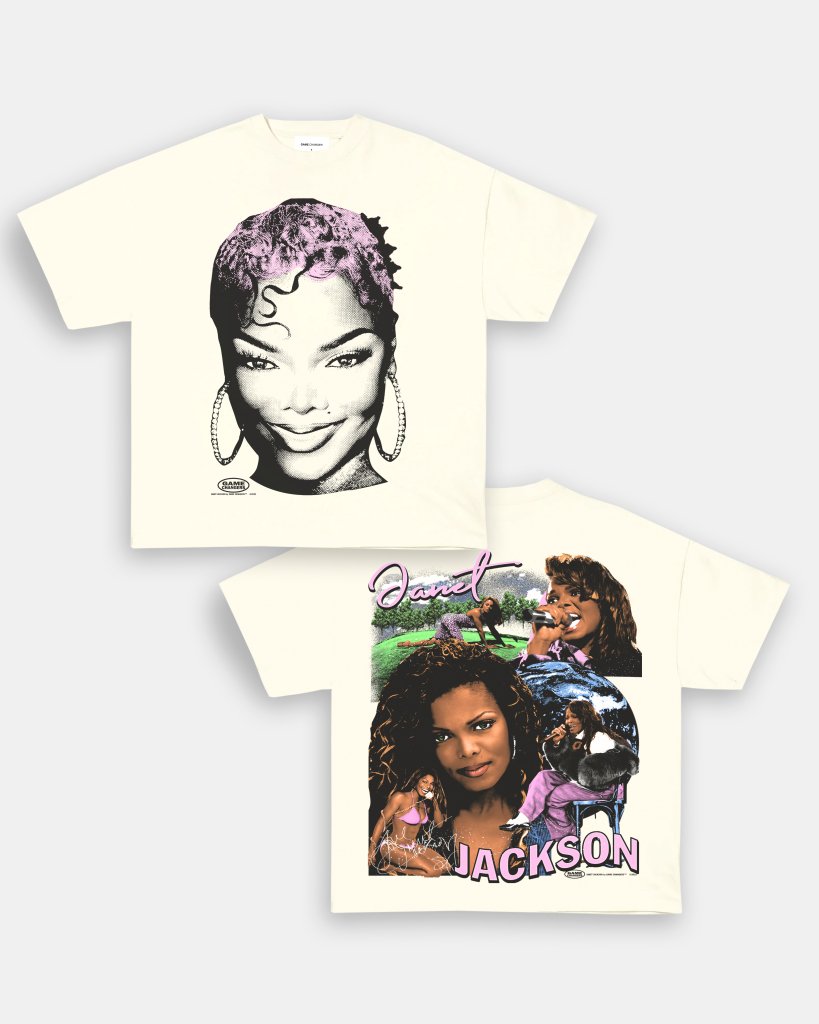 BIG FACE JANET JACKSON TEE - [DS] - WINS™ GAME CHANGERS TEE - WINS LA