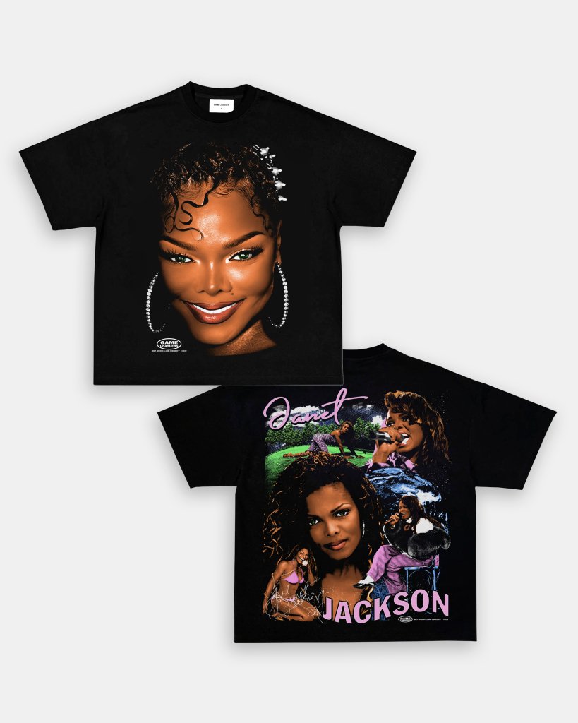 BIG FACE JANET JACKSON TEE - [DS] - WINS™ GAME CHANGERS TEE - WINS LA