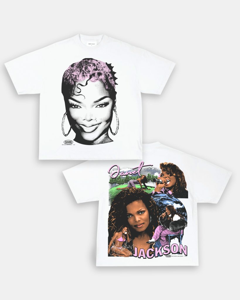 BIG FACE JANET JACKSON TEE - [DS] - WINS™ GAME CHANGERS TEE - WINS LA