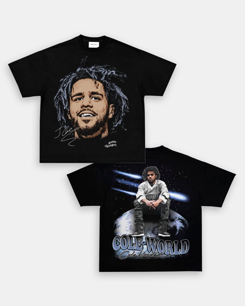 BIG FACE JCOLE TEE - [DS] - WINS™ GAME CHANGERS TEE - WINS LA