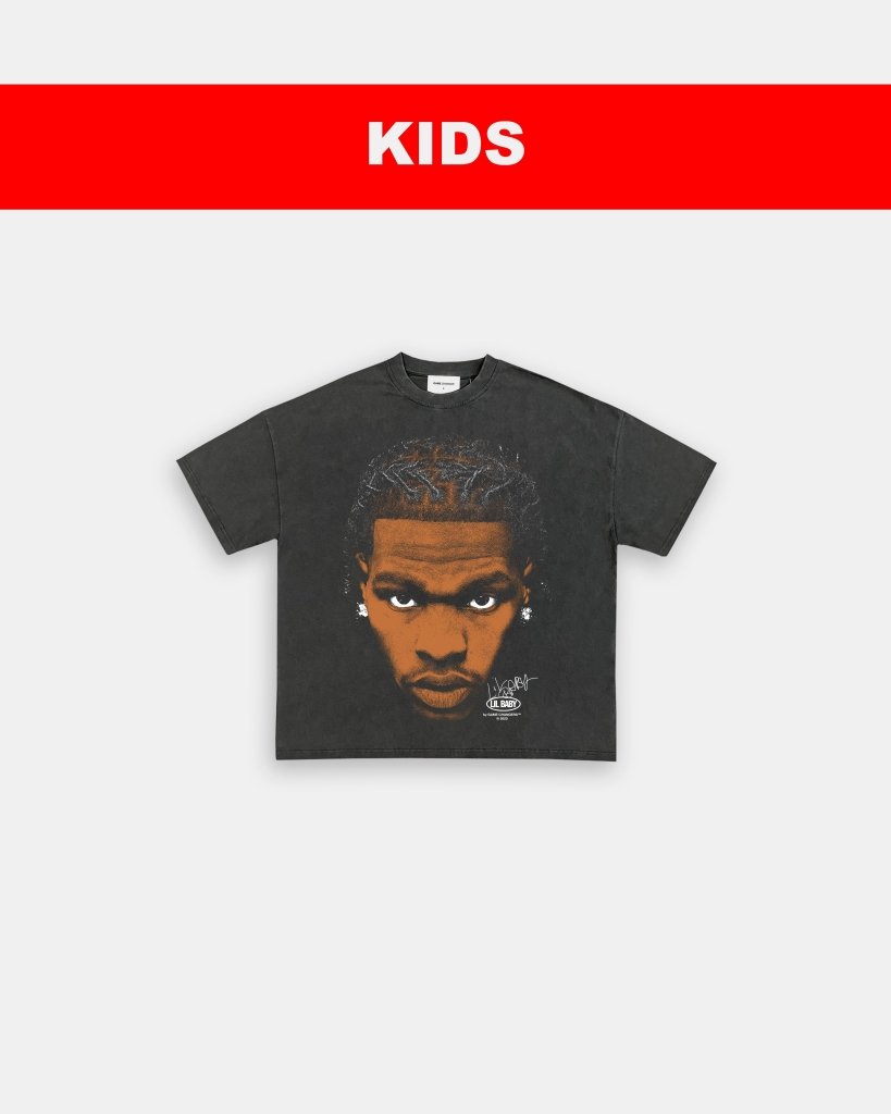 BIG FACE LIL BABY - KIDS TEE - WINS™ GAME CHANGERS TEE - WINS LA