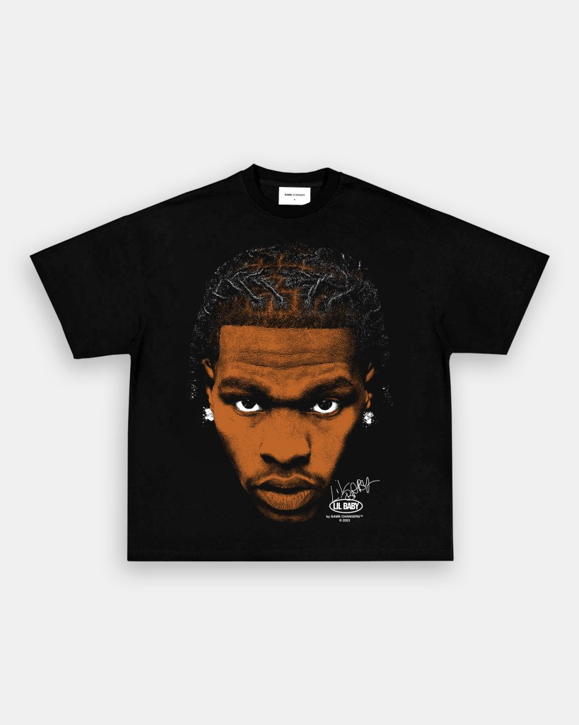 BIG FACE LIL BABY TEE - WINS™ GAME CHANGERS TEE - WINS LA