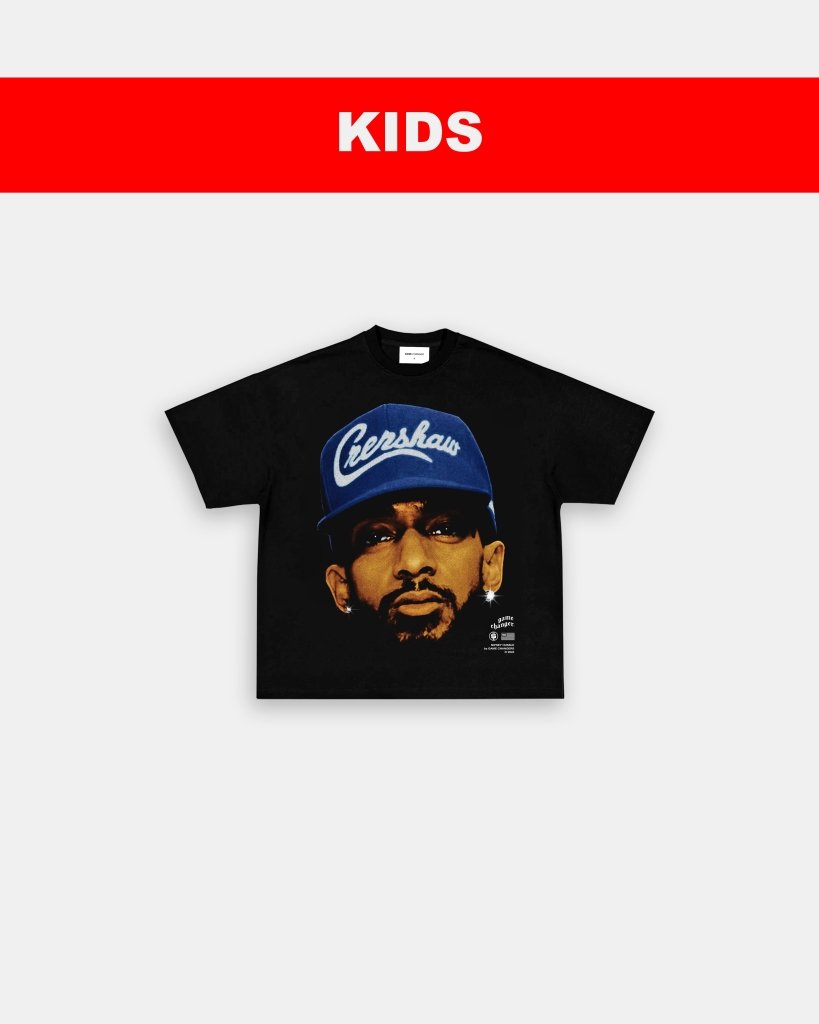 BIG FACE NIPSEY - KIDS TEE - WINS™ GAME CHANGERS TEE - WINS LA