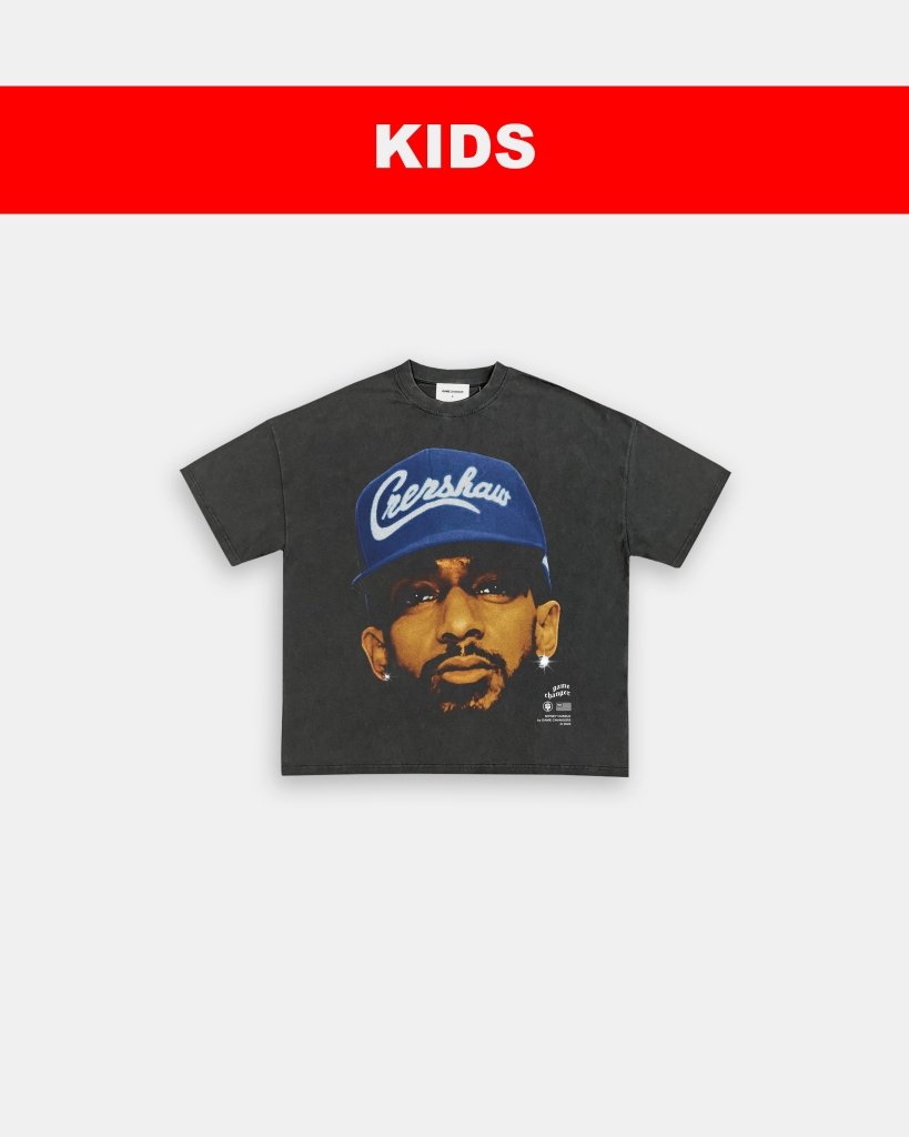 BIG FACE NIPSEY - KIDS TEE - WINS™ GAME CHANGERS TEE - WINS LA