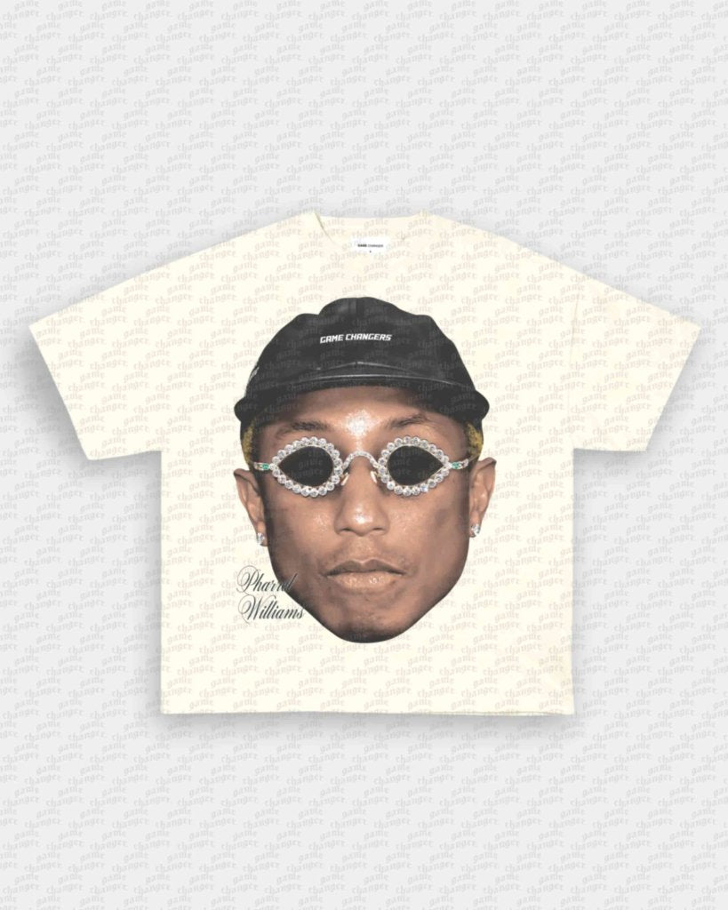 BIG FACE PHARRELL TEE - WINS™ GAME CHANGERS TEE - WINS LA