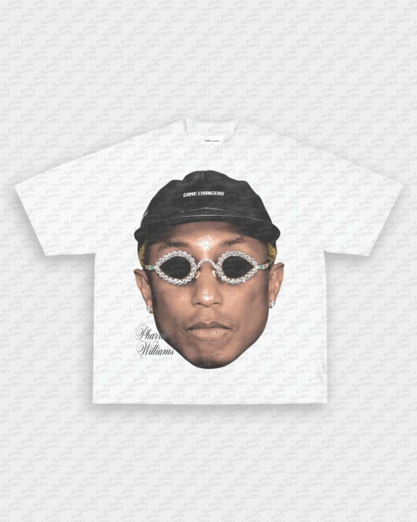 BIG FACE PHARRELL TEE - WINS™ GAME CHANGERS TEE - WINS LA