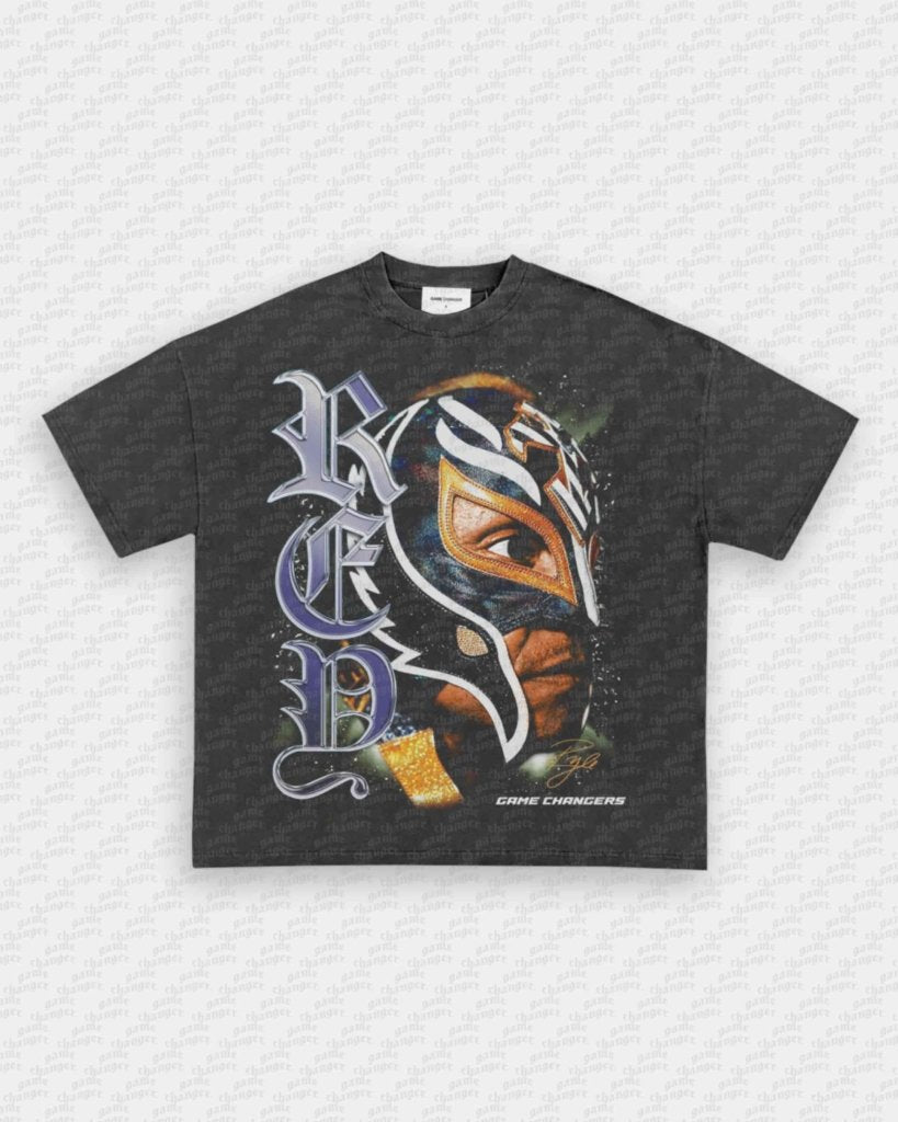 BIG FACE REY MYSTERIO V2 TEE - WINS™ GAME CHANGERS TEE - WINS LA