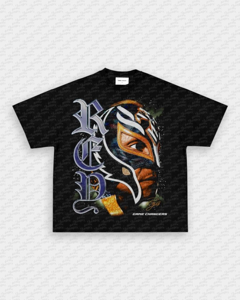 BIG FACE REY MYSTERIO V2 TEE - WINS™ GAME CHANGERS TEE - WINS LA