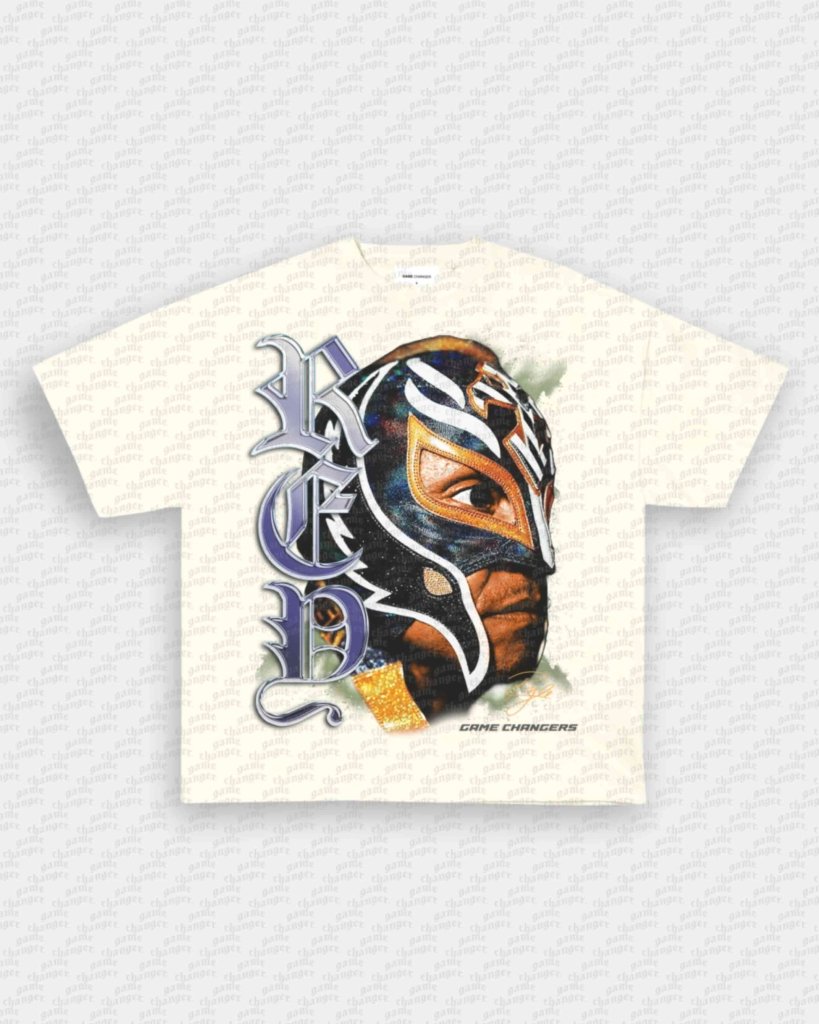 BIG FACE REY MYSTERIO V2 TEE - WINS™ GAME CHANGERS TEE - WINS LA