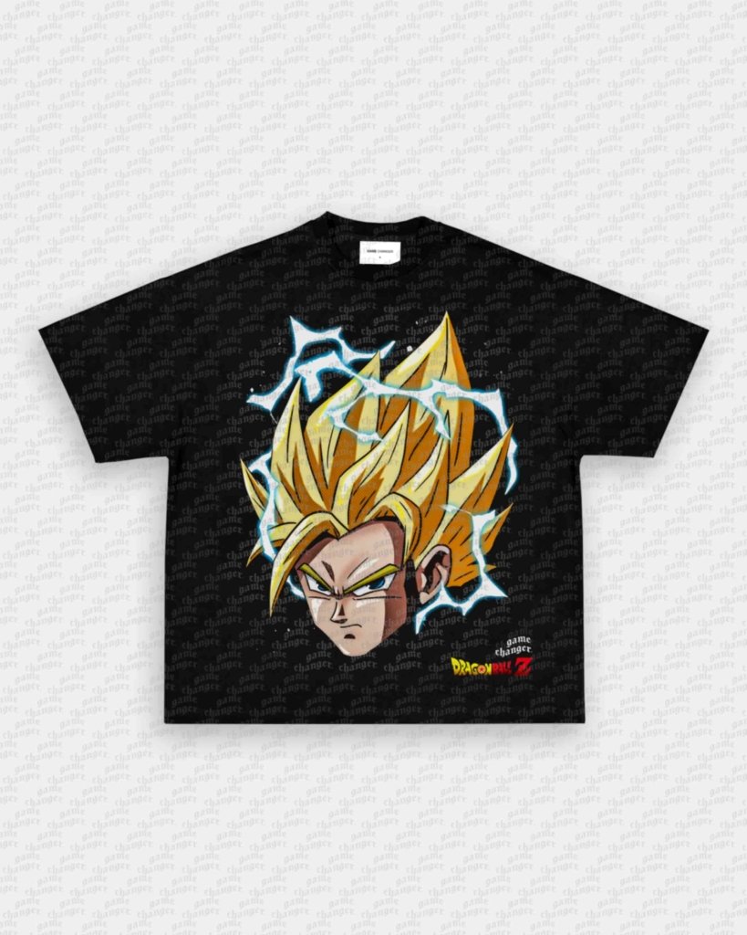 BIG FACE SSJ GOKU TEE - WINS™ GAME CHANGERS TEE - WINS LA