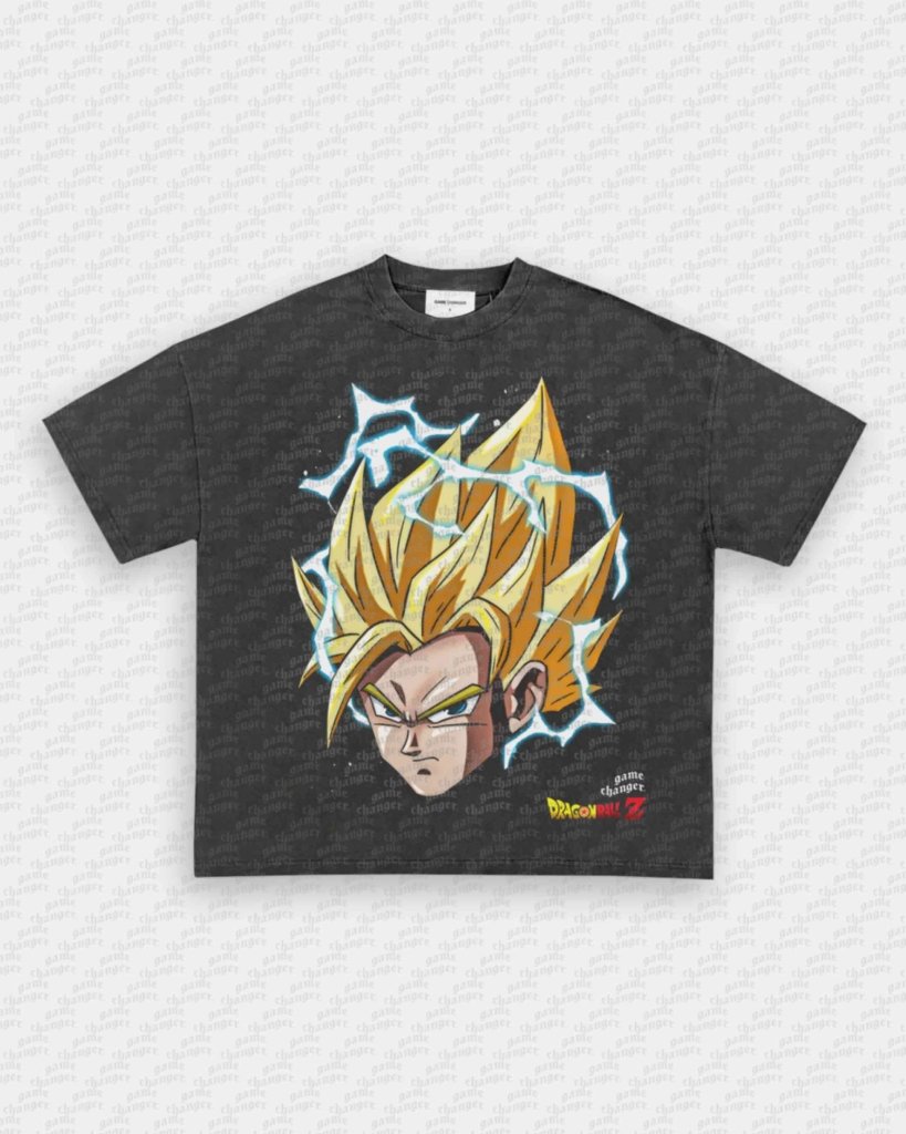 BIG FACE SSJ GOKU TEE - WINS™ GAME CHANGERS TEE - WINS LA