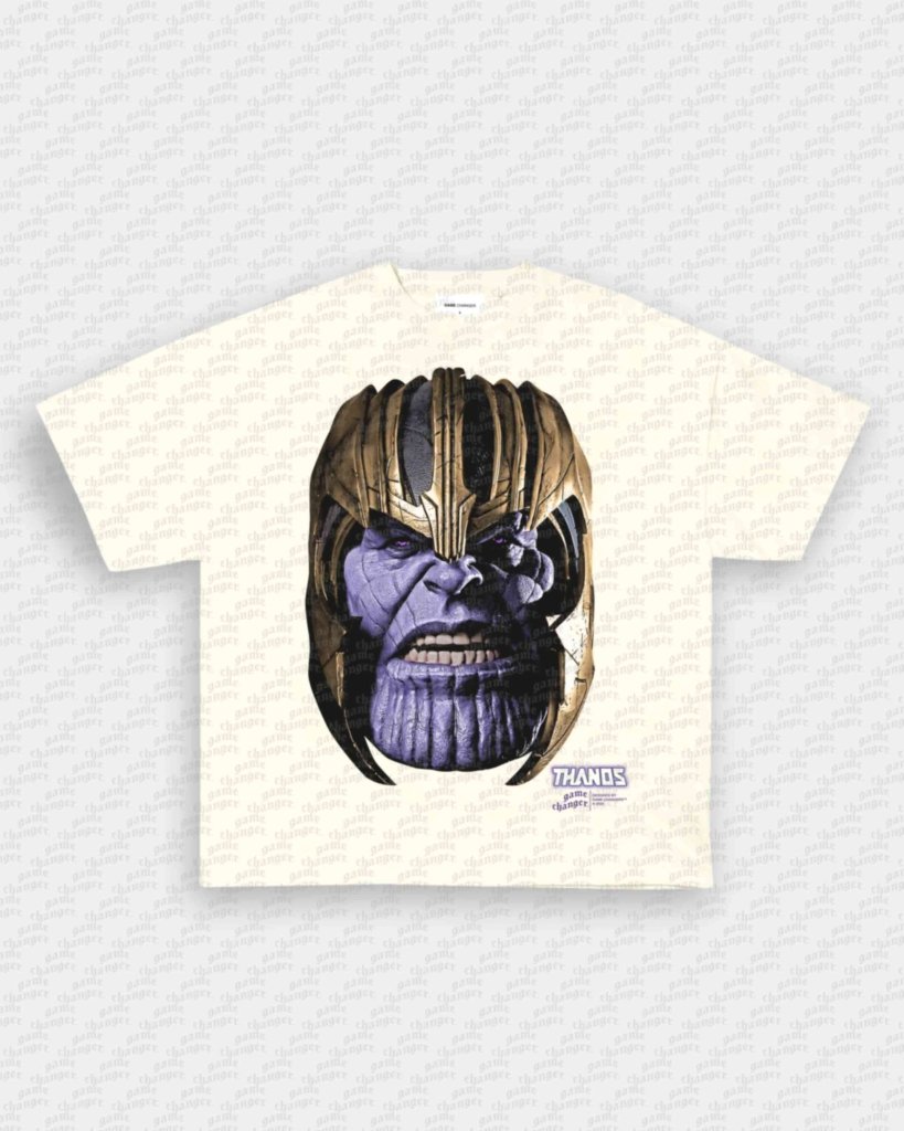 BIG FACE THANOS TEE - WINS™ GAME CHANGERS TEE - WINS LA