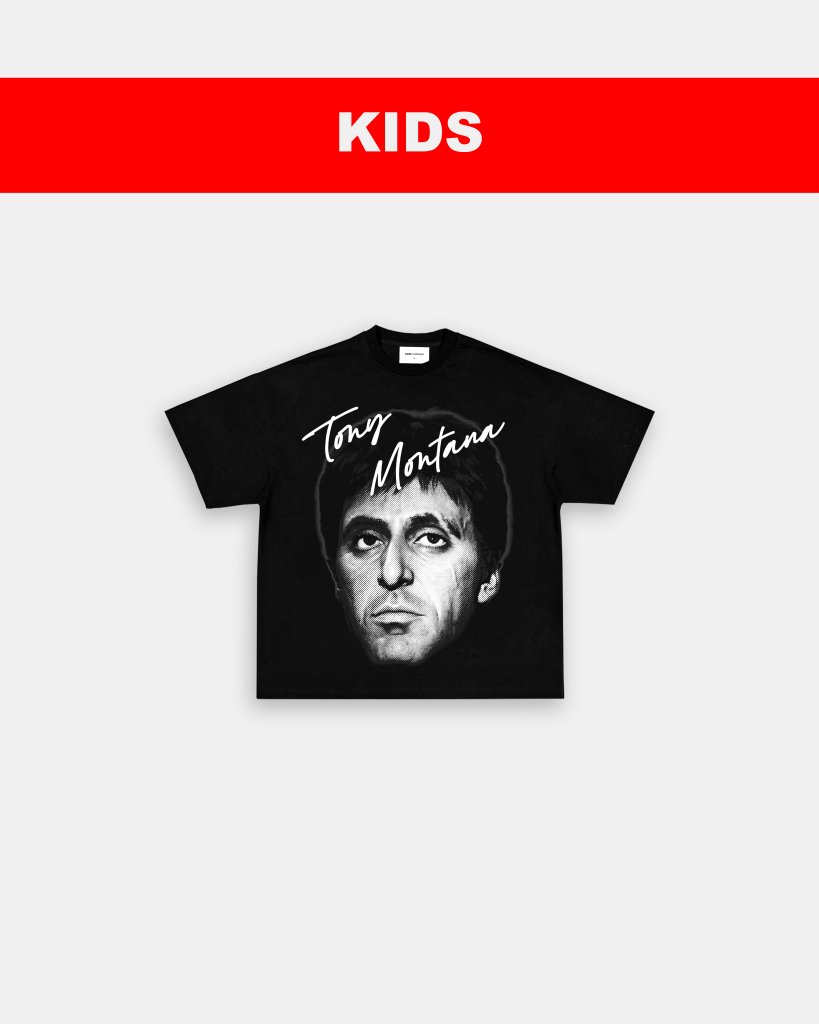 BIG FACE TONY MONTANA - KIDS TEE - WINS™ GAME CHANGERS TEE - WINS LA