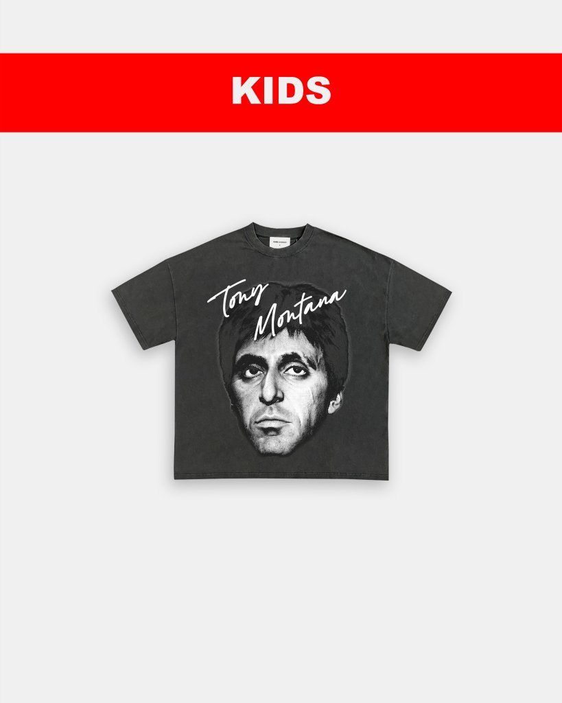 BIG FACE TONY MONTANA - KIDS TEE - WINS™ GAME CHANGERS TEE - WINS LA