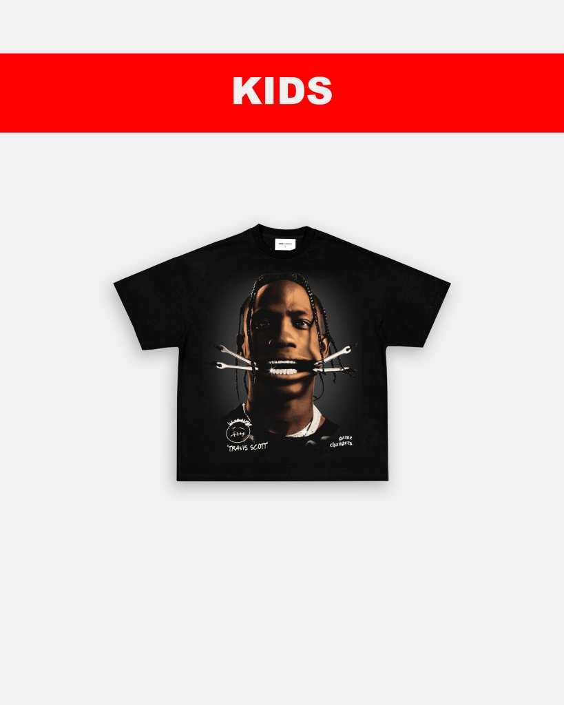 BIG FACE TRAVIS - KIDS TEE - WINS™ GAME CHANGERS TEE - WINS LA