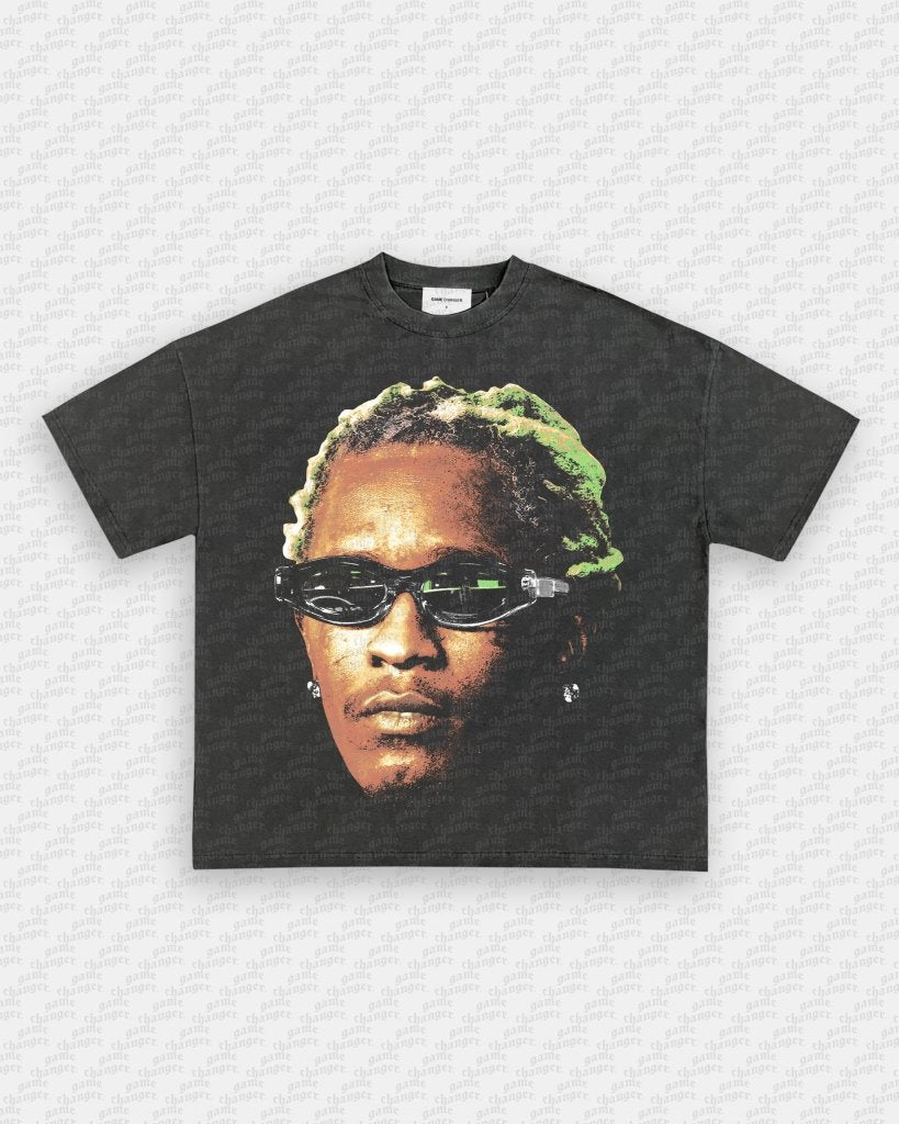 BIG FACE YOUNG THUG TEE - WINS™ GAME CHANGERS TEE - WINS LA