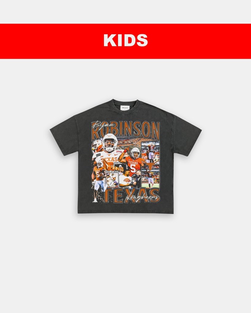 BIJAN ROBINSON - TEXAS - KIDS TEE - WINS™ GAME CHANGERS TEE - WINS LA