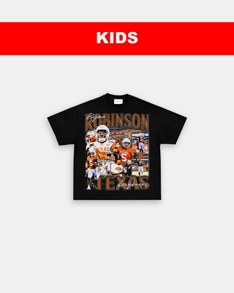 BIJAN ROBINSON - TEXAS - KIDS TEE - WINS™ GAME CHANGERS TEE - WINS LA