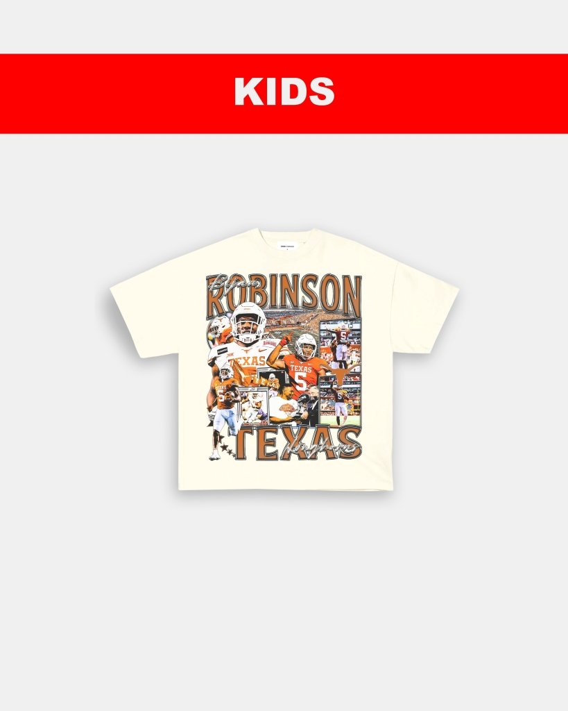 BIJAN ROBINSON - TEXAS - KIDS TEE - WINS™ GAME CHANGERS TEE - WINS LA