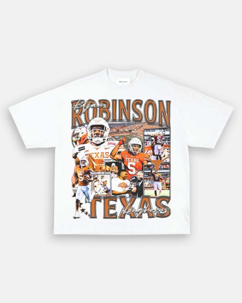 BIJAN ROBINSON - TEXAS TEE - WINS™ GAME CHANGERS TEE - WINS LA