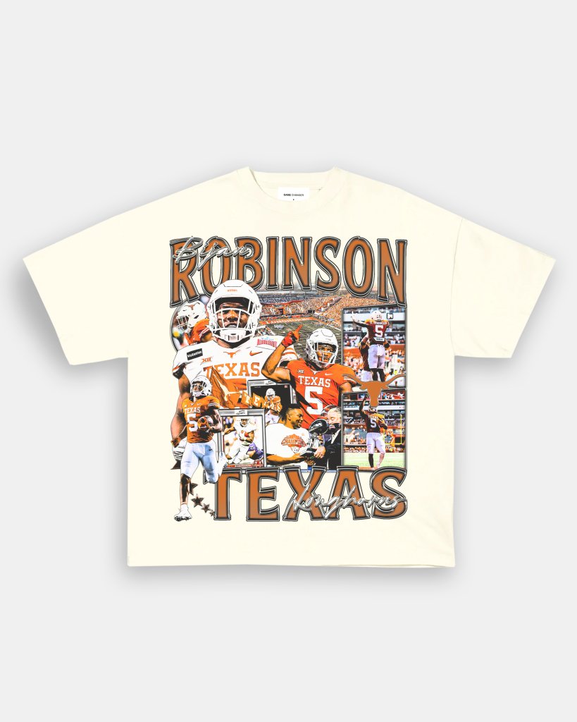 BIJAN ROBINSON - TEXAS TEE - WINS™ GAME CHANGERS TEE - WINS LA