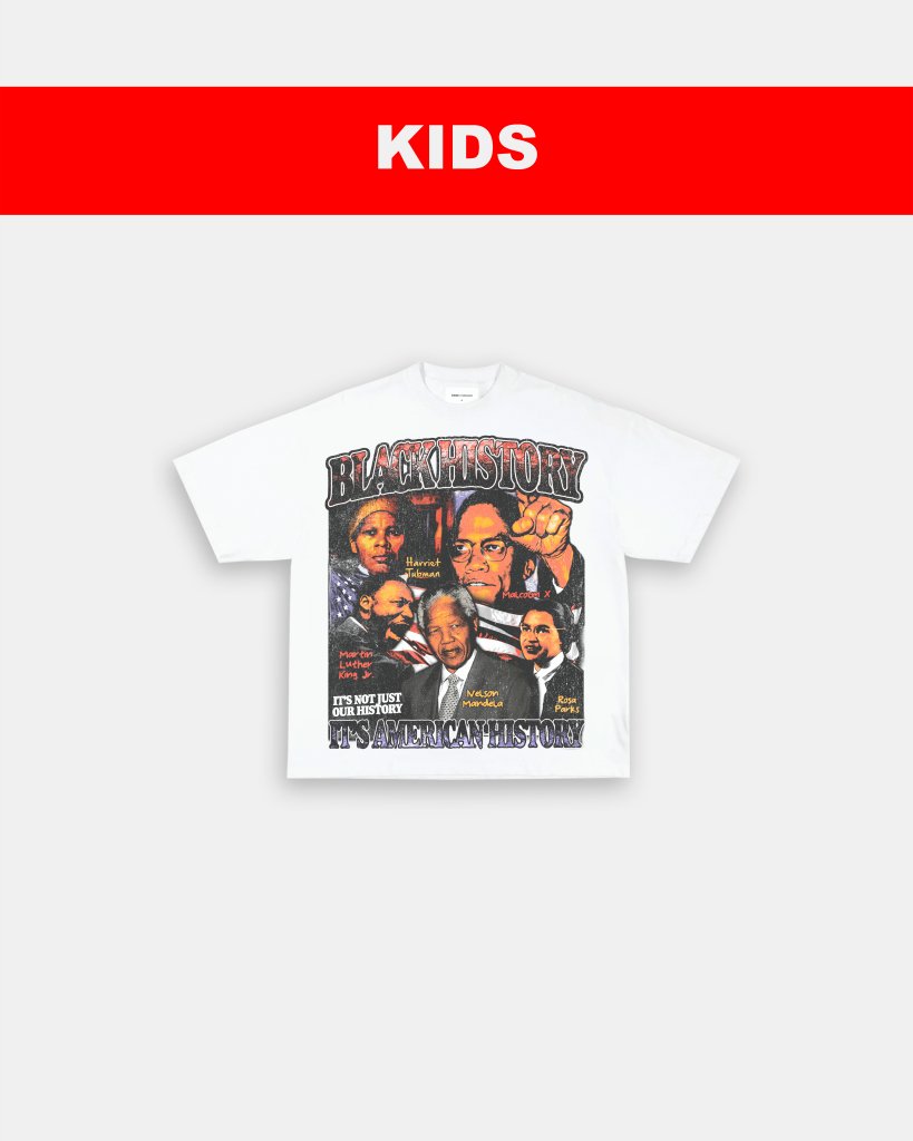 BLACK HISTORY - KIDS TEE - WINS™ GAME CHANGERS TEE - WINS LA