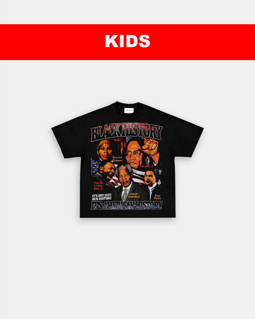 BLACK HISTORY - KIDS TEE - WINS™ GAME CHANGERS TEE - WINS LA