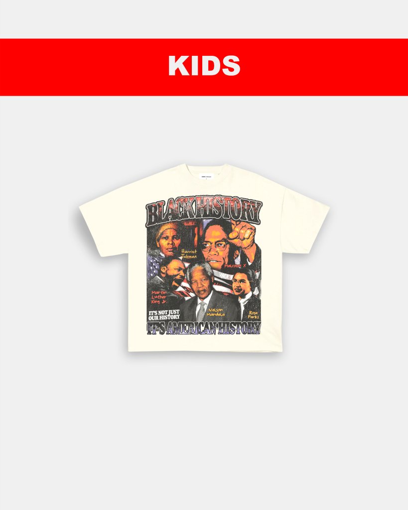 BLACK HISTORY - KIDS TEE - WINS™ GAME CHANGERS TEE - WINS LA