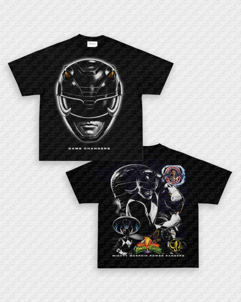 BLACK RANGER V3 TEE - [DS] - WINS™ GAME CHANGERS TEE - WINS LA