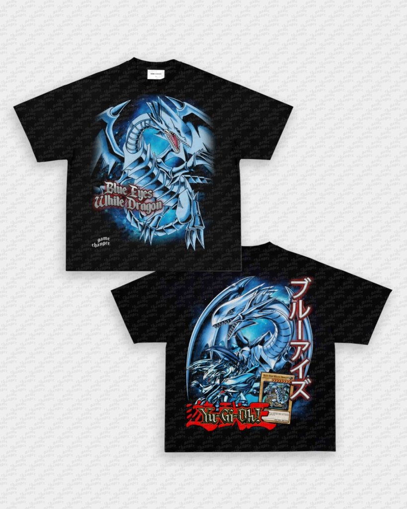 BLUE EYES WHITE DRAGON TEE - [DS] - WINS™ GAME CHANGERS TEE - WINS LA