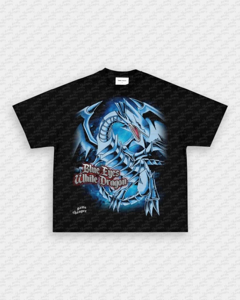BLUE EYES WHITE DRAGON V2 TEE - WINS™ GAME CHANGERS TEE - WINS LA