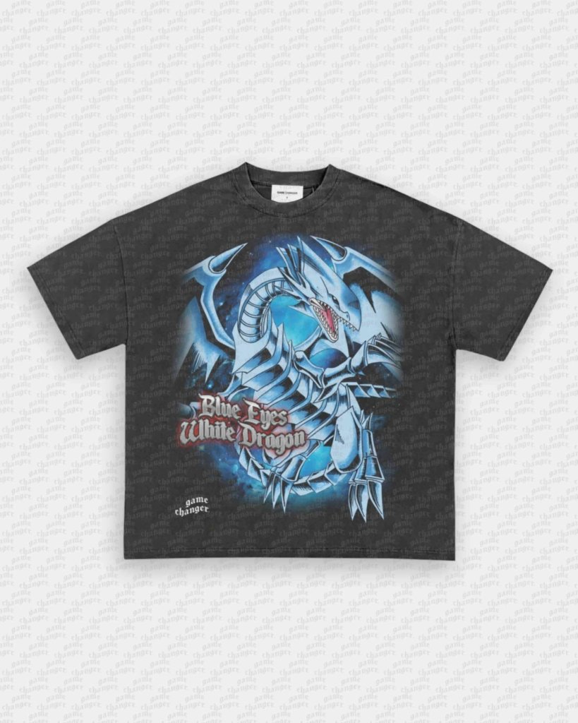 BLUE EYES WHITE DRAGON V2 TEE - WINS™ GAME CHANGERS TEE - WINS LA