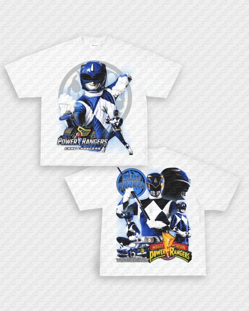 BLUE RANGER V2 TEE - [DS] - WINS™ GAME CHANGERS TEE - WINS LA