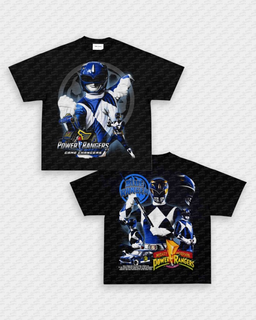 BLUE RANGER V2 TEE - [DS] - WINS™ GAME CHANGERS TEE - WINS LA