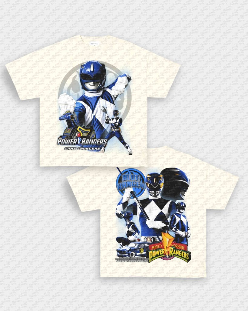 BLUE RANGER V2 TEE - [DS] - WINS™ GAME CHANGERS TEE - WINS LA