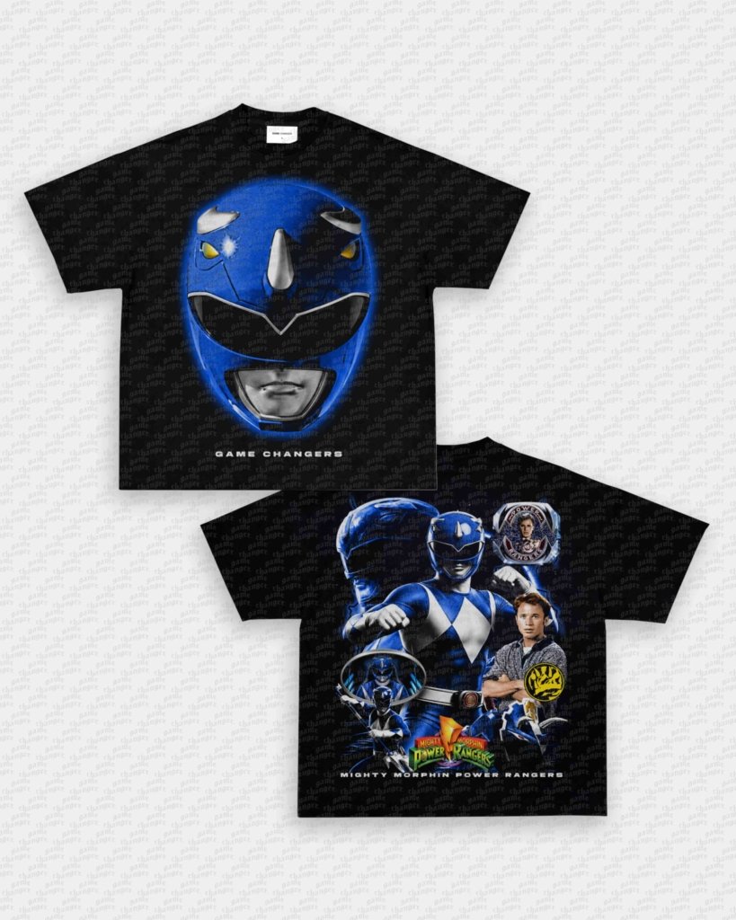 BLUE RANGER V3 TEE - [DS] - WINS™ GAME CHANGERS TEE - WINS LA